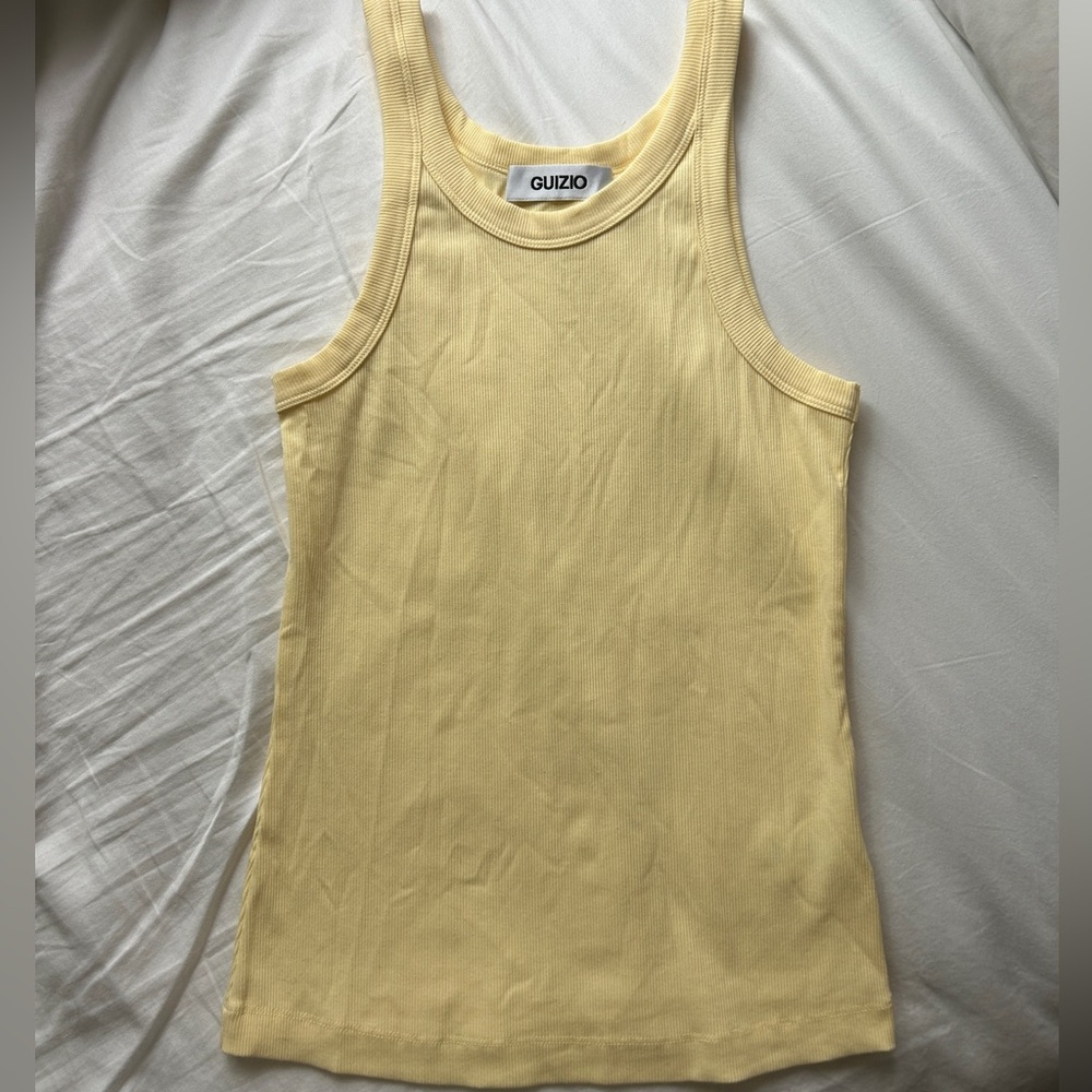 Danielle Guizio Women's Honey Butter Full Length Cotton Tank